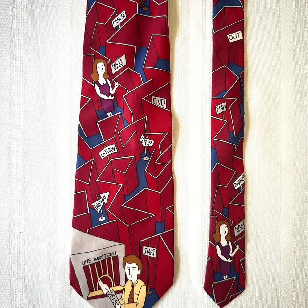 The Beatles "Day Tripper" 1965 100% Silk Men's Necktie